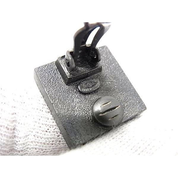 Chanel Earrings CC Logo Black Metal Color Stone — view 3