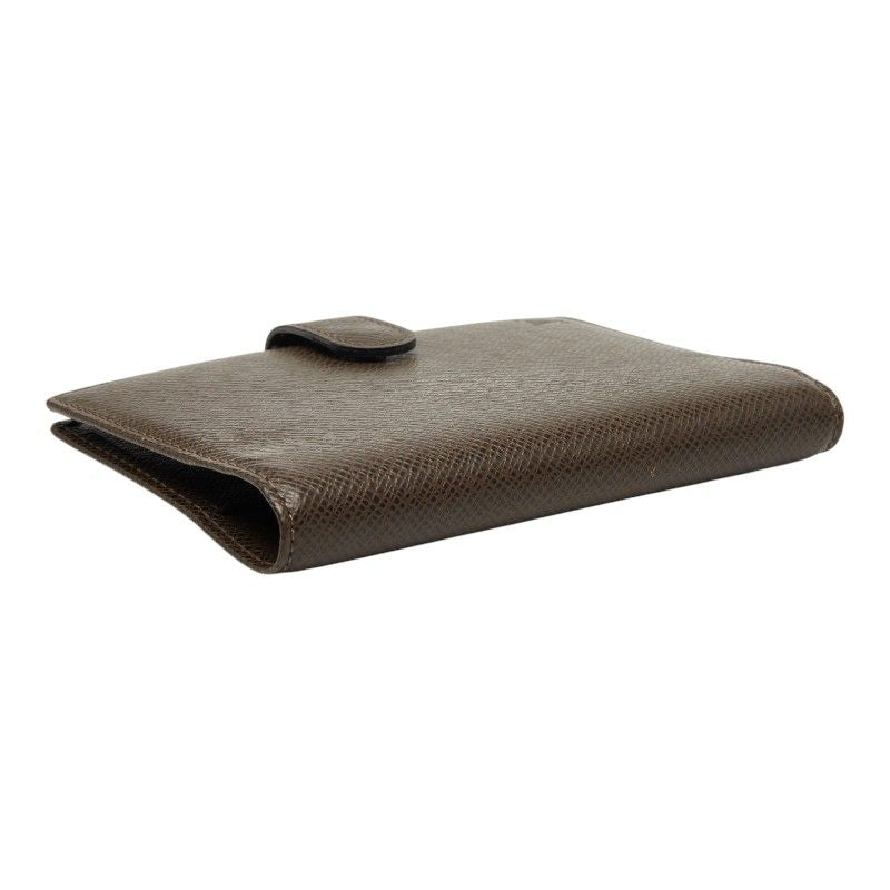 Louis Vuitton Taiga Agenda PM Notebook Cover Grizzly Brown Leather — view 5