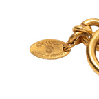 Chanel CC Logo Quilted Chain Pendant Necklace Gold Plated — view 5