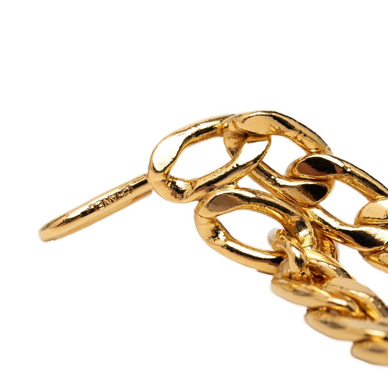 Chanel CC Logo Rue Cambon Chain Belt Gold Plated — view 3
