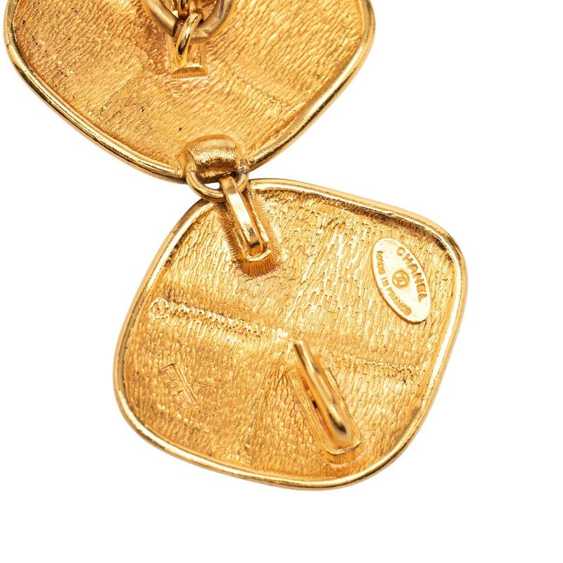 Chanel Quilted Vintage Chain Belt Gold Plated — view 5