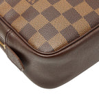 Louis Vuitton Damier Trousse Toilette 25 Cosmetic Pouch Brown — view 7