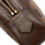Louis Vuitton Damier Trousse Toilette 25 Cosmetic Pouch Brown — view 8