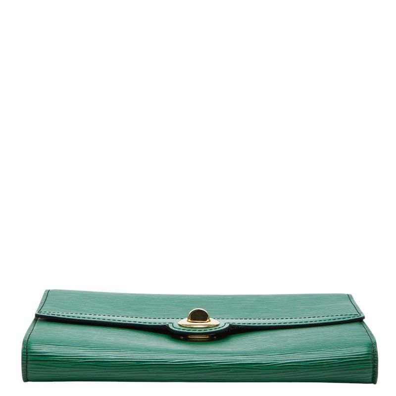 Louis Vuitton Epi Arche Clutch Shoulder Bag 2-Way Borneo Green Leather — view 3