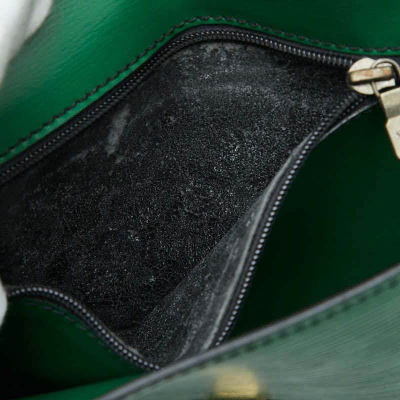 Louis Vuitton Epi Arche Clutch Shoulder Bag 2-Way Borneo Green Leather — view 6