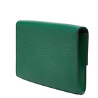 Louis Vuitton Epi Arche Clutch Shoulder Bag 2-Way Borneo Green Leather — view 2