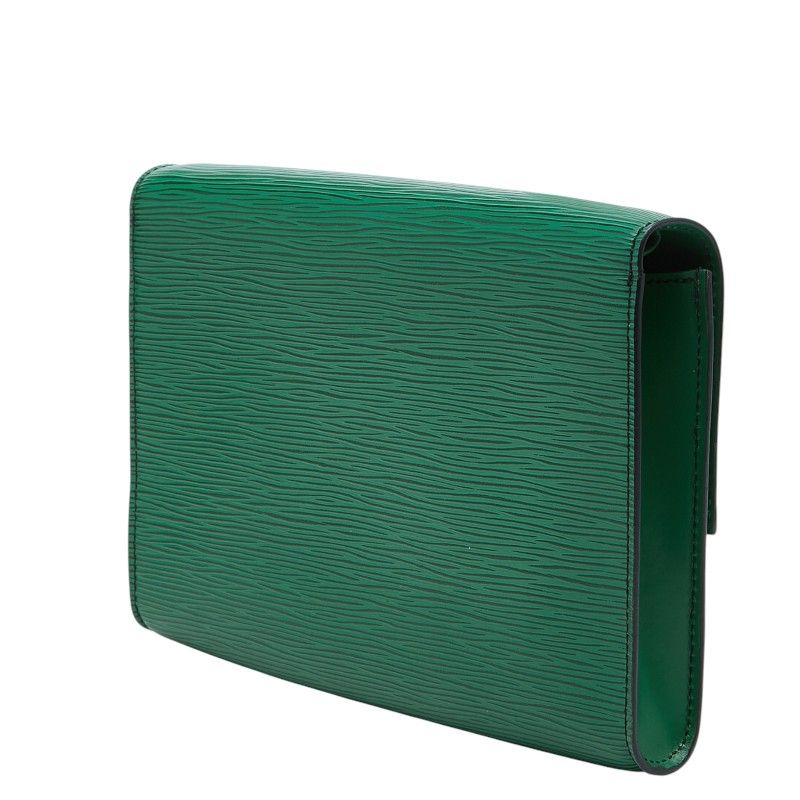 Louis Vuitton Epi Arche Clutch Shoulder Bag 2-Way Borneo Green Leather — view 2