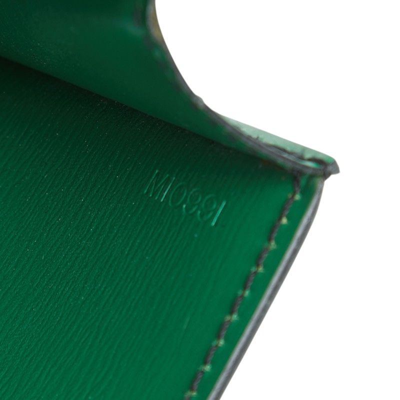 Louis Vuitton Epi Arche Clutch Shoulder Bag 2-Way Borneo Green Leather — view 7