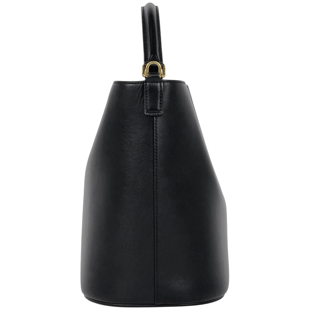 Celine Bucket Louis e 2-Way Triomphe Handbag Leather Black — view 4