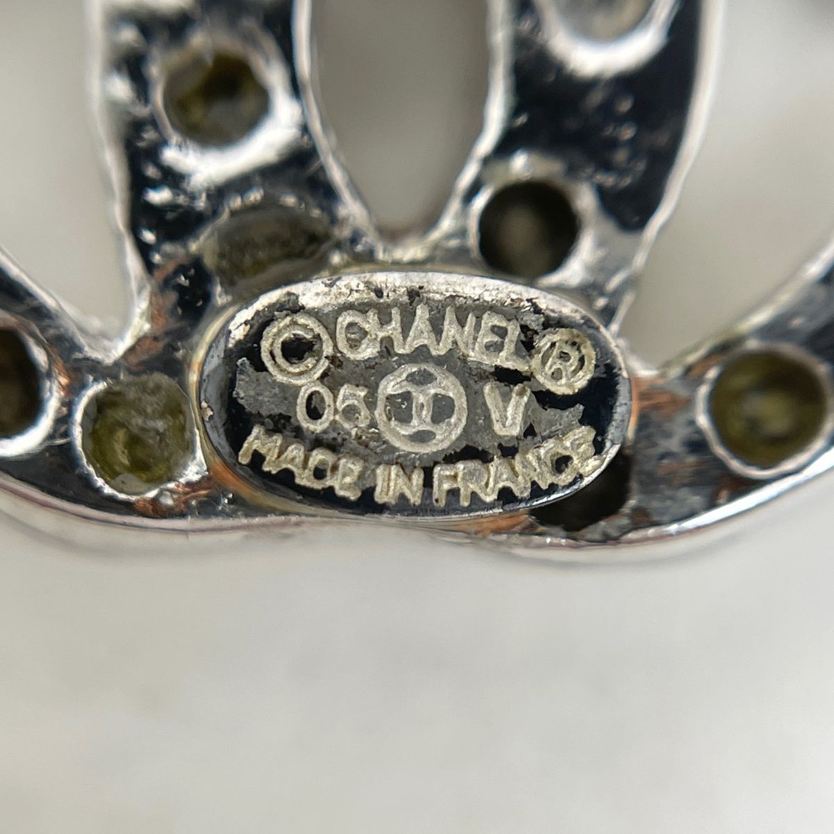 Chanel CC Logo Earrings — view 5