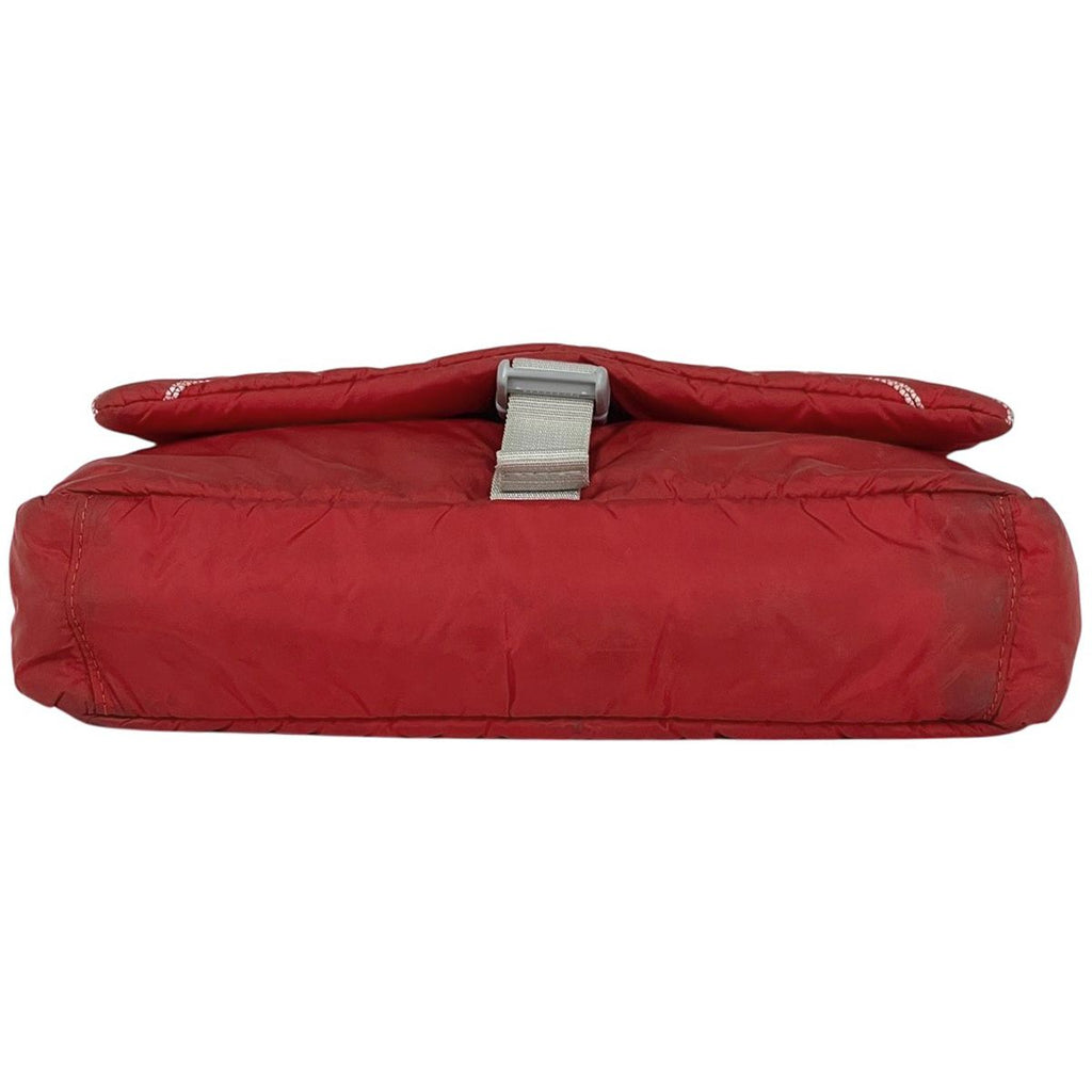 Chanel Sports Line Shoulder Bag CC Logo Nylon Red — view 5