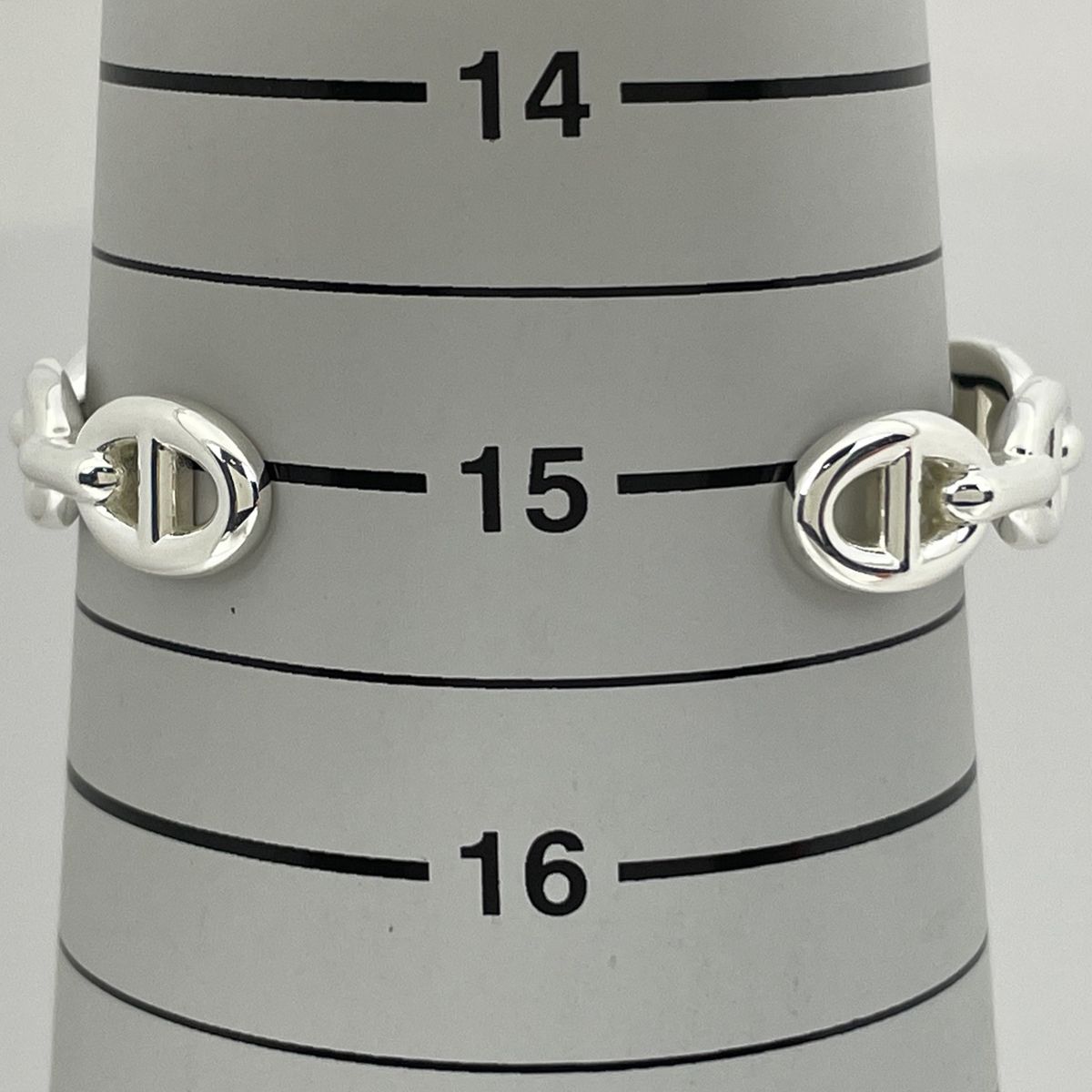 Hermes Chaine D'ancre Bracelet Silver — view 6
