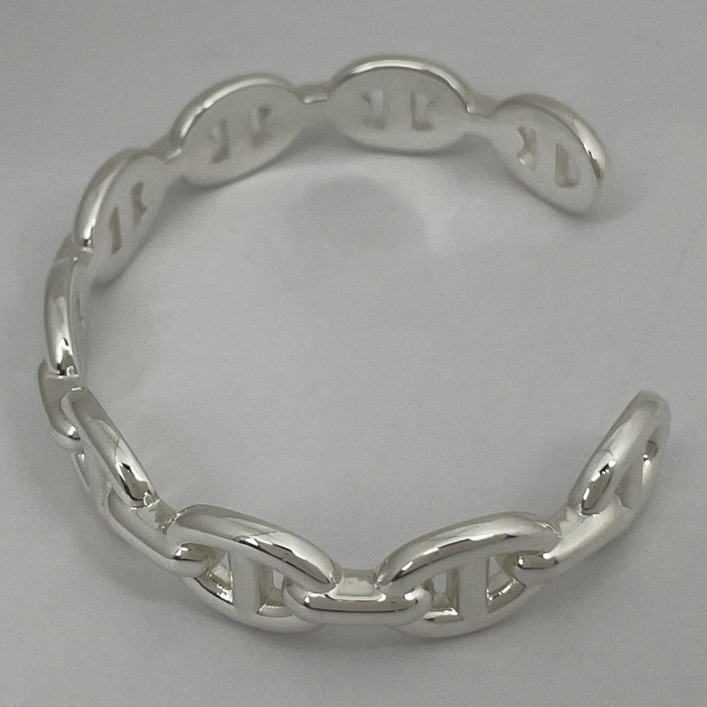 Hermes Chaine D'ancre Bracelet Silver — view 4