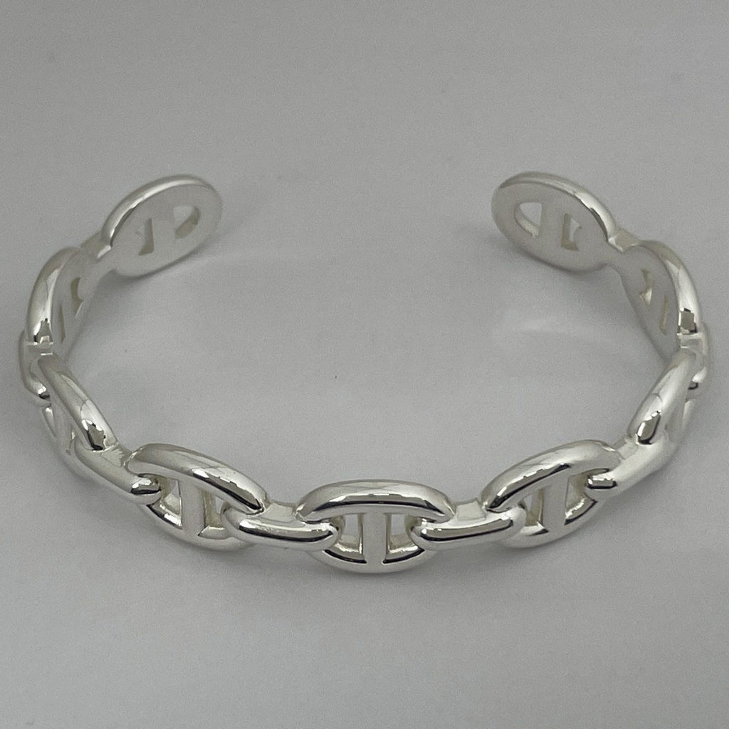 Hermes Chaine D'ancre Bracelet Silver — view 2