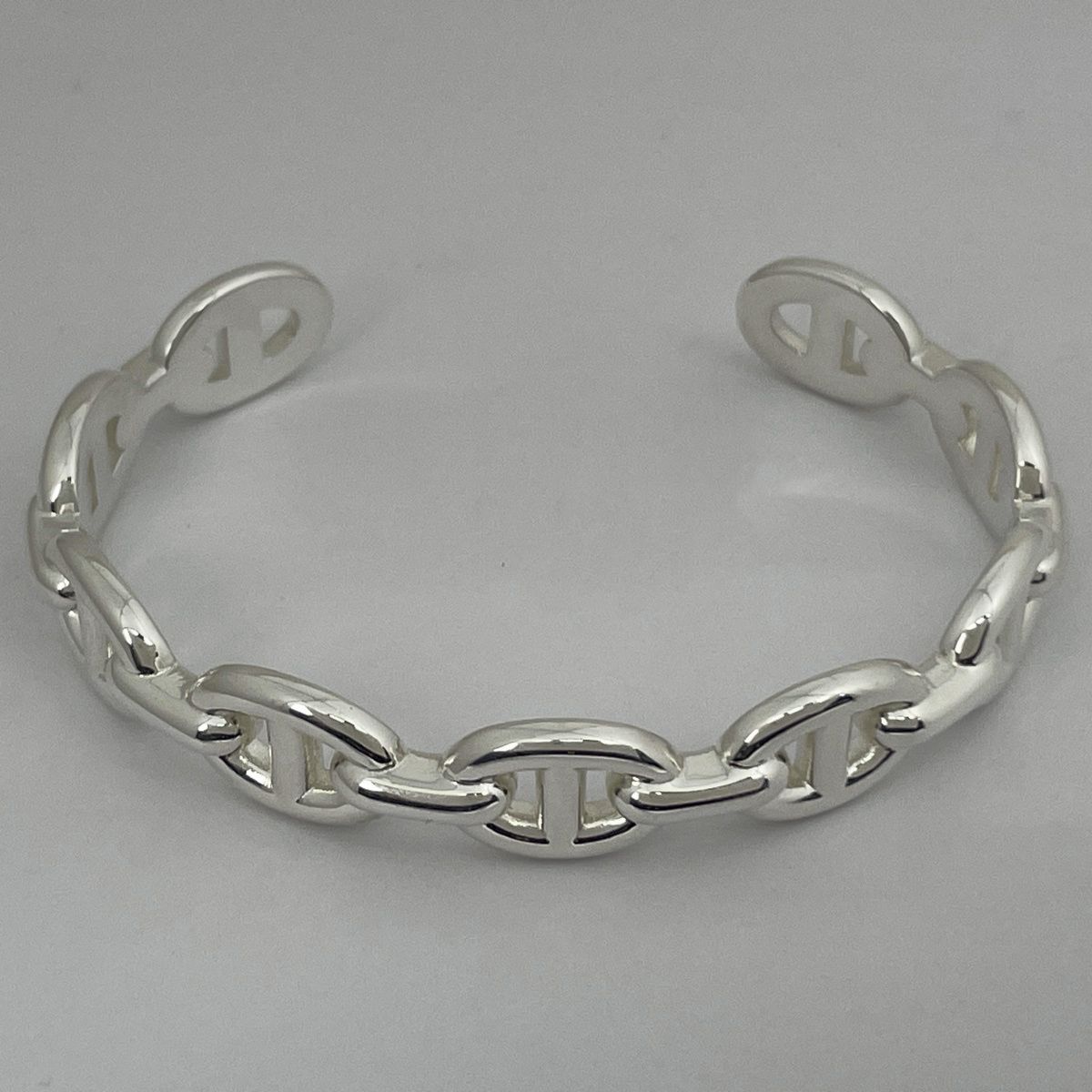 Hermes Chaine D'ancre Bracelet Silver — view 2