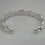 Hermes Chaine D'ancre Bracelet Silver — view 3