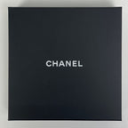 Chanel CC Logo Faux Pearl Necklace White Gold — view 9
