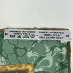 Hermes Carre 90 Carpe Diem Enjoy Your Day Sun Moon Scarf Silk Green Multicolor — view 2