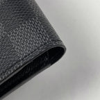Louis Vuitton Portefeuille Marco Bifold Wallet Damier Graphite Black — view 3