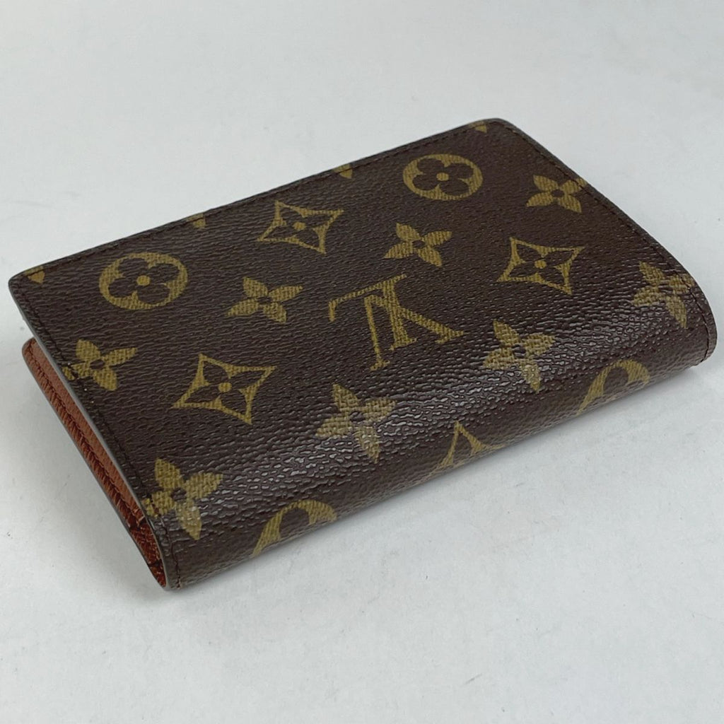 Louis Vuitton Porte Monet Billets Viennois Clasp Bifold Wallet Monogram Brown — view 2
