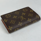 Louis Vuitton Porte Monet Billets Viennois Clasp Bifold Wallet Monogram Brown — view 2