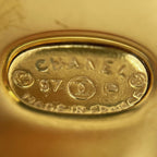Chanel CC Logo Brooch Gold Plated — view 5