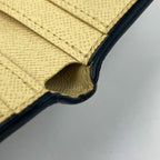 Louis Vuitton Portefeuille Zoe Monogram LV Pop Trifold Wallet Leather Navy — view 4