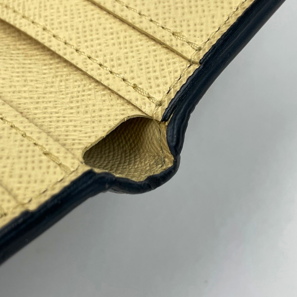 Louis Vuitton Portefeuille Zoe Monogram LV Pop Trifold Wallet Leather Navy — view 4