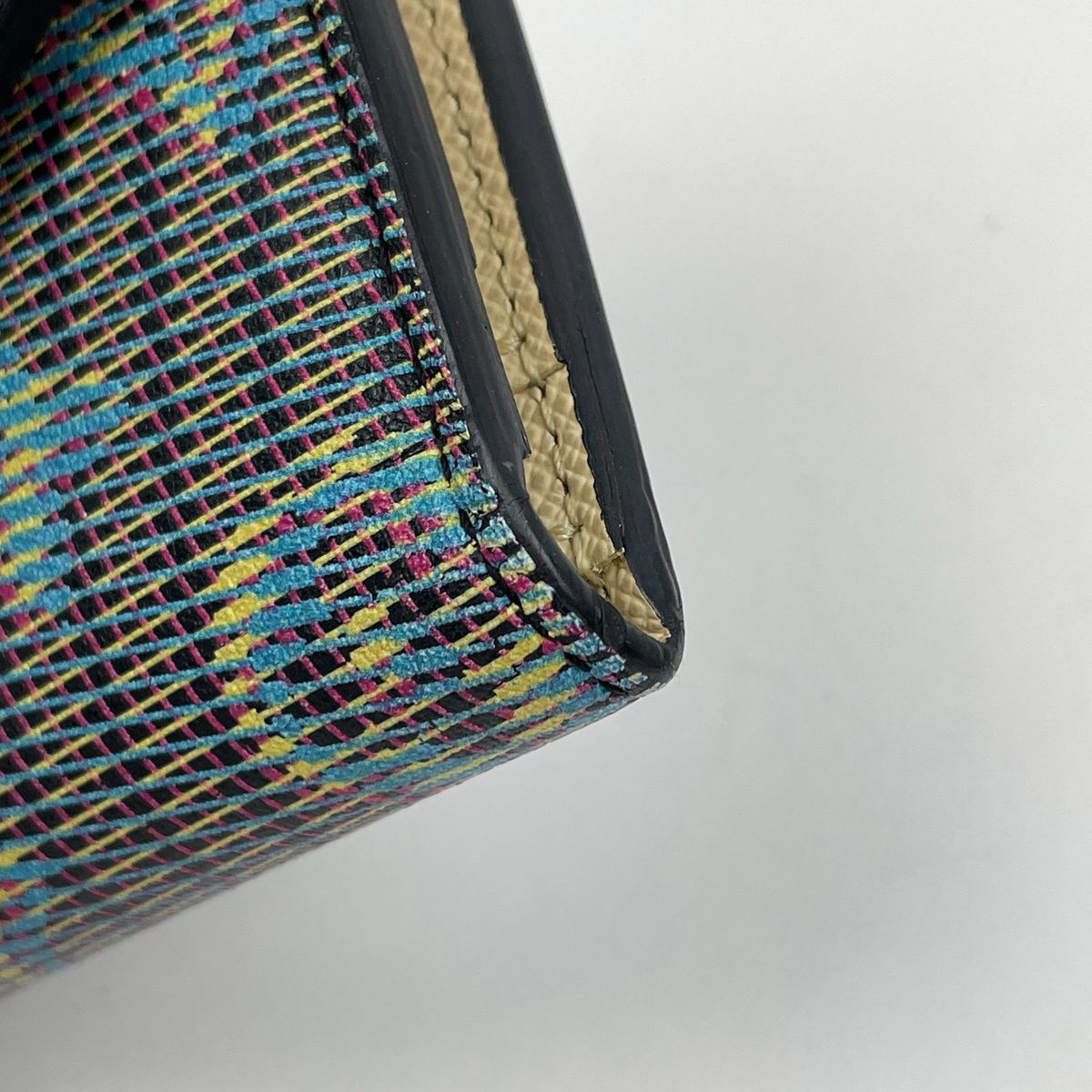Louis Vuitton Portefeuille Zoe Monogram LV Pop Trifold Wallet Leather Navy — view 3
