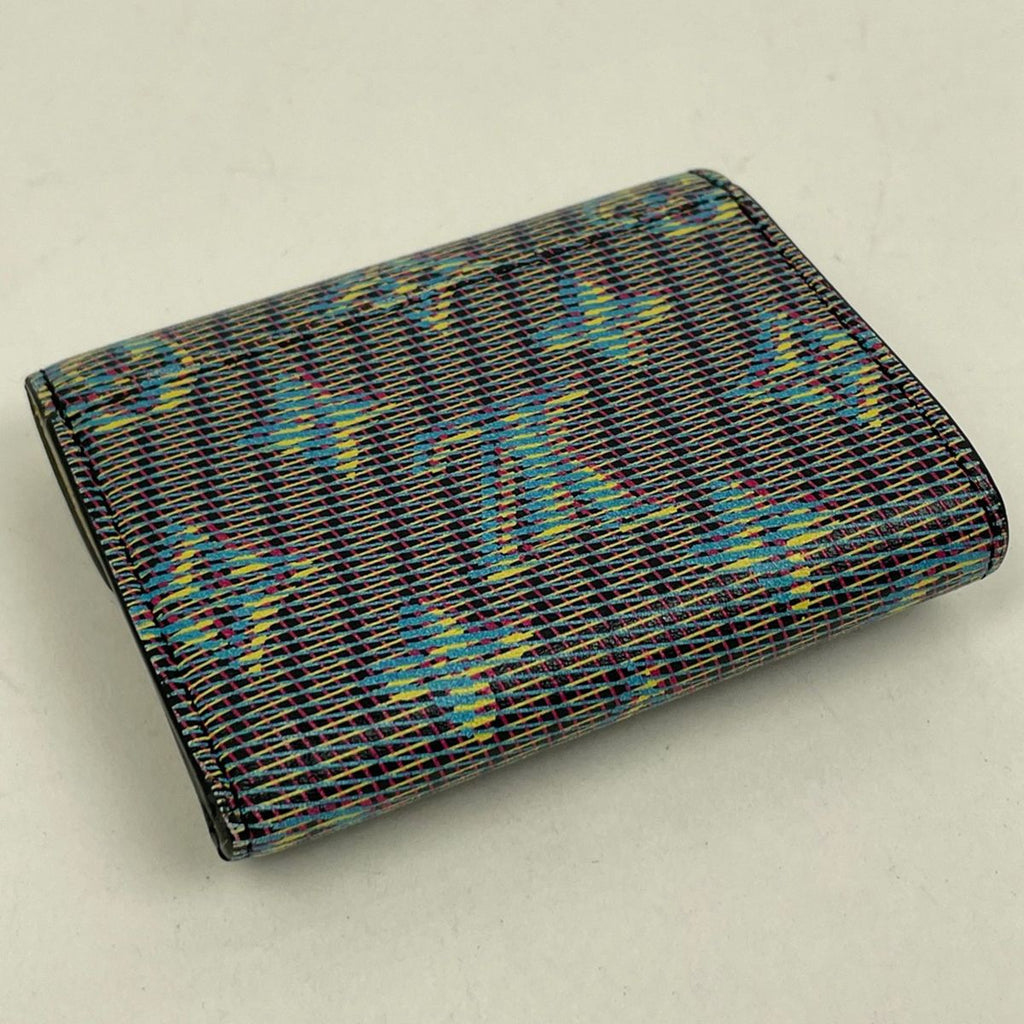 Louis Vuitton Portefeuille Zoe Monogram LV Pop Trifold Wallet Leather Navy — view 2