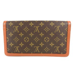 Louis Vuitton Clutch Pochette Dam PM Monogram Canvas Brown — view 5