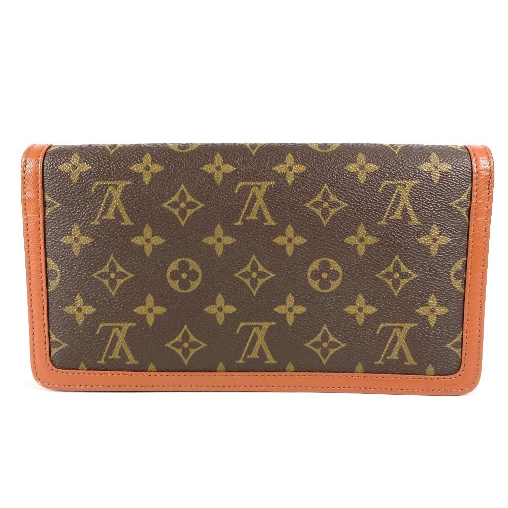 Louis Vuitton Clutch Pochette Dam PM Monogram Canvas Brown — view 5