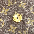 Louis Vuitton Clutch Pochette Dam PM Monogram Canvas Brown — view 3