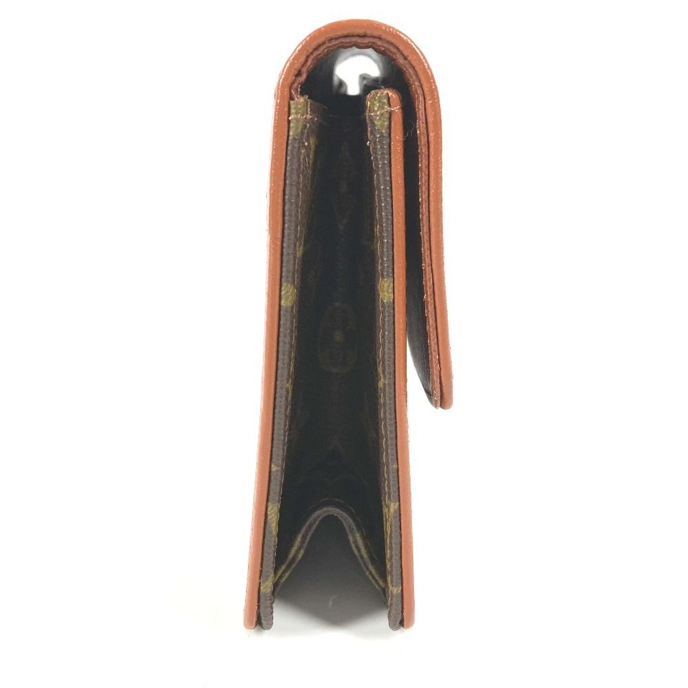 Louis Vuitton Clutch Pochette Dam PM Monogram Canvas Brown — view 7