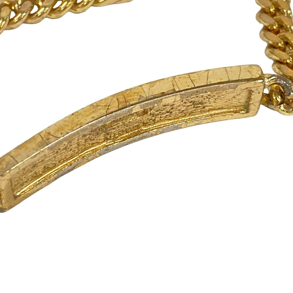 Dior Bracelet Gold CD Logo — view 5