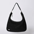 Gucci Hobo Handbag Canvas Sherry Line Black