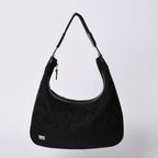 Gucci Hobo Handbag Canvas Sherry Line Black