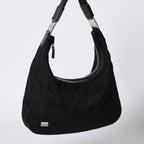 Gucci Hobo Handbag Canvas Sherry Line Black — view 3