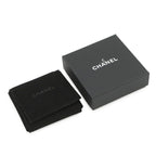 Chanel Brooch CC Logo Rhinestone Leather — view 8