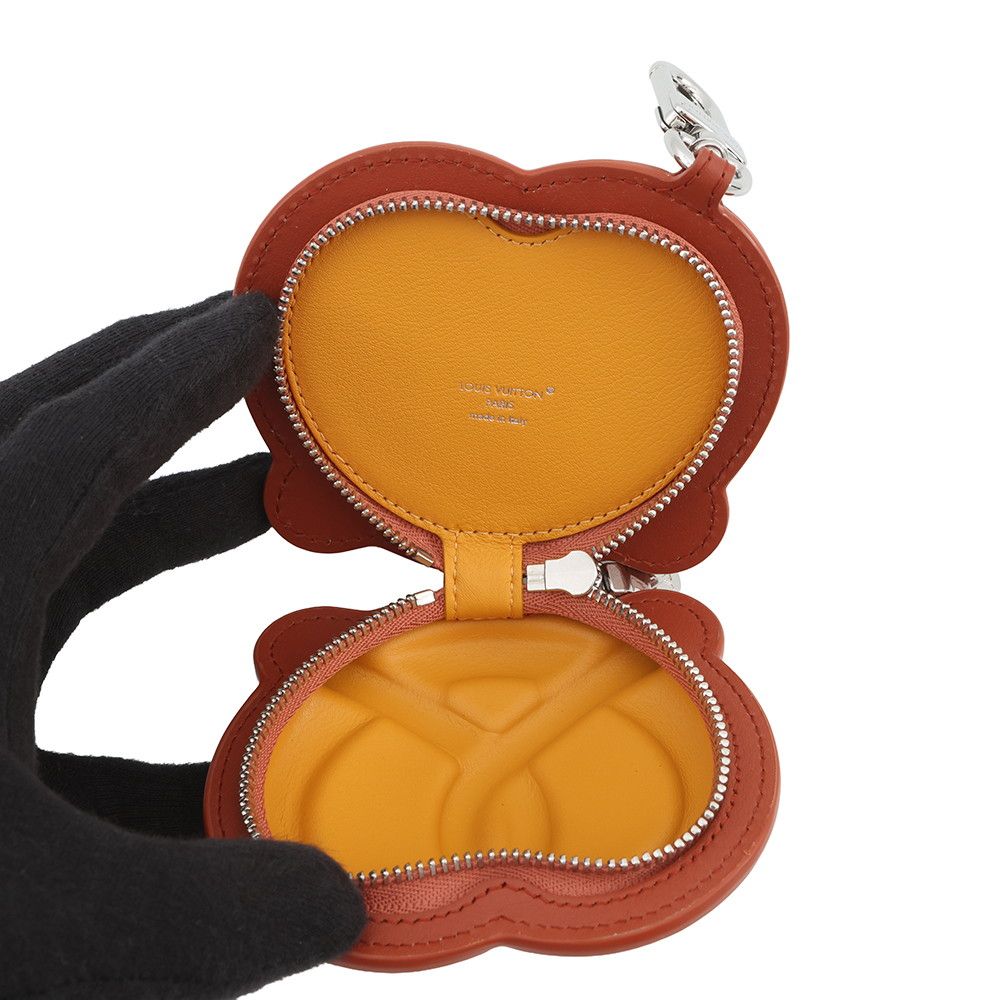 Louis Vuitton Bag Charm Leather Monogram Bag LV Bretzel Key Holder Bag Motif — view 5