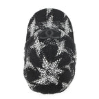 Chanel Cap CC Logo Tweed Cotton M Hat Black — view 4
