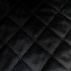 Chanel Chain Shoulder Bag 22 Quilted Small Velour Sequin Black with Pouch — view 9