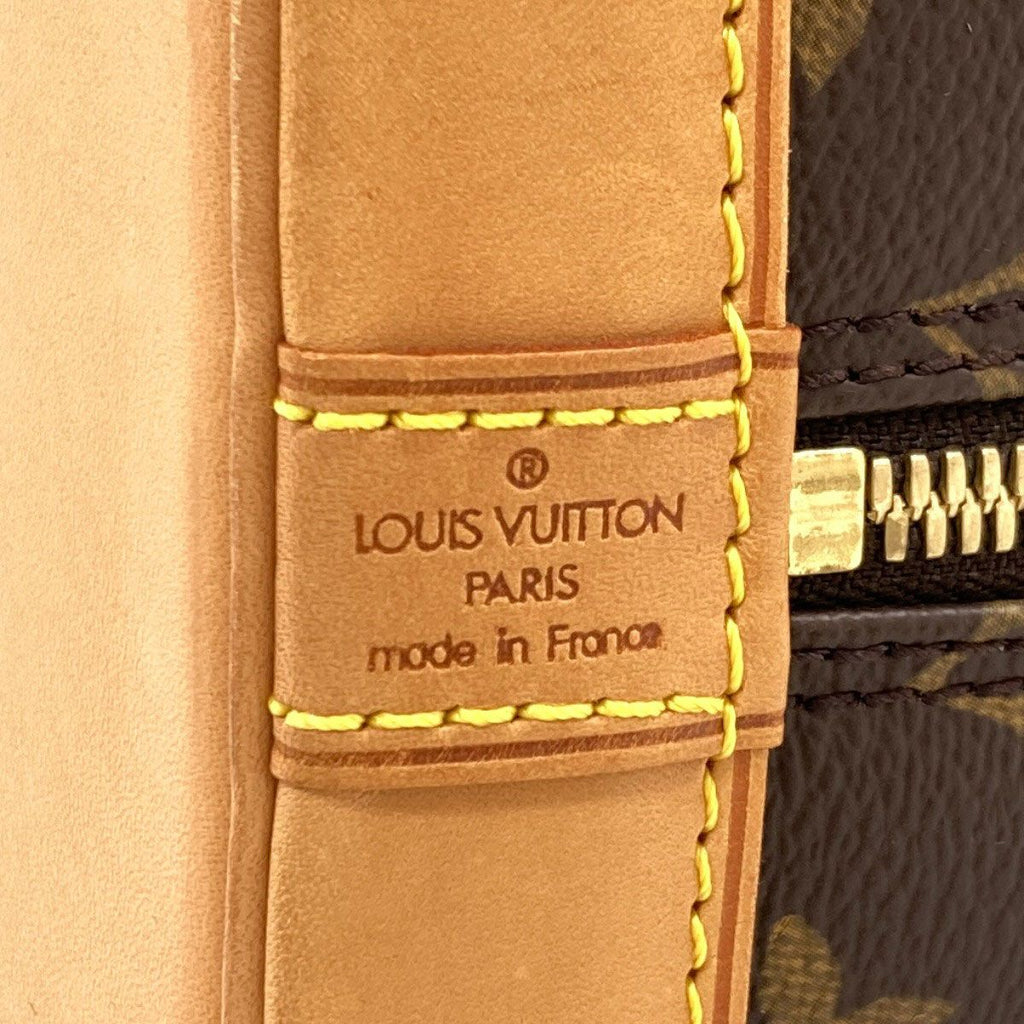 Louis Vuitton Alma Handbag Monogram Canvas — view 7