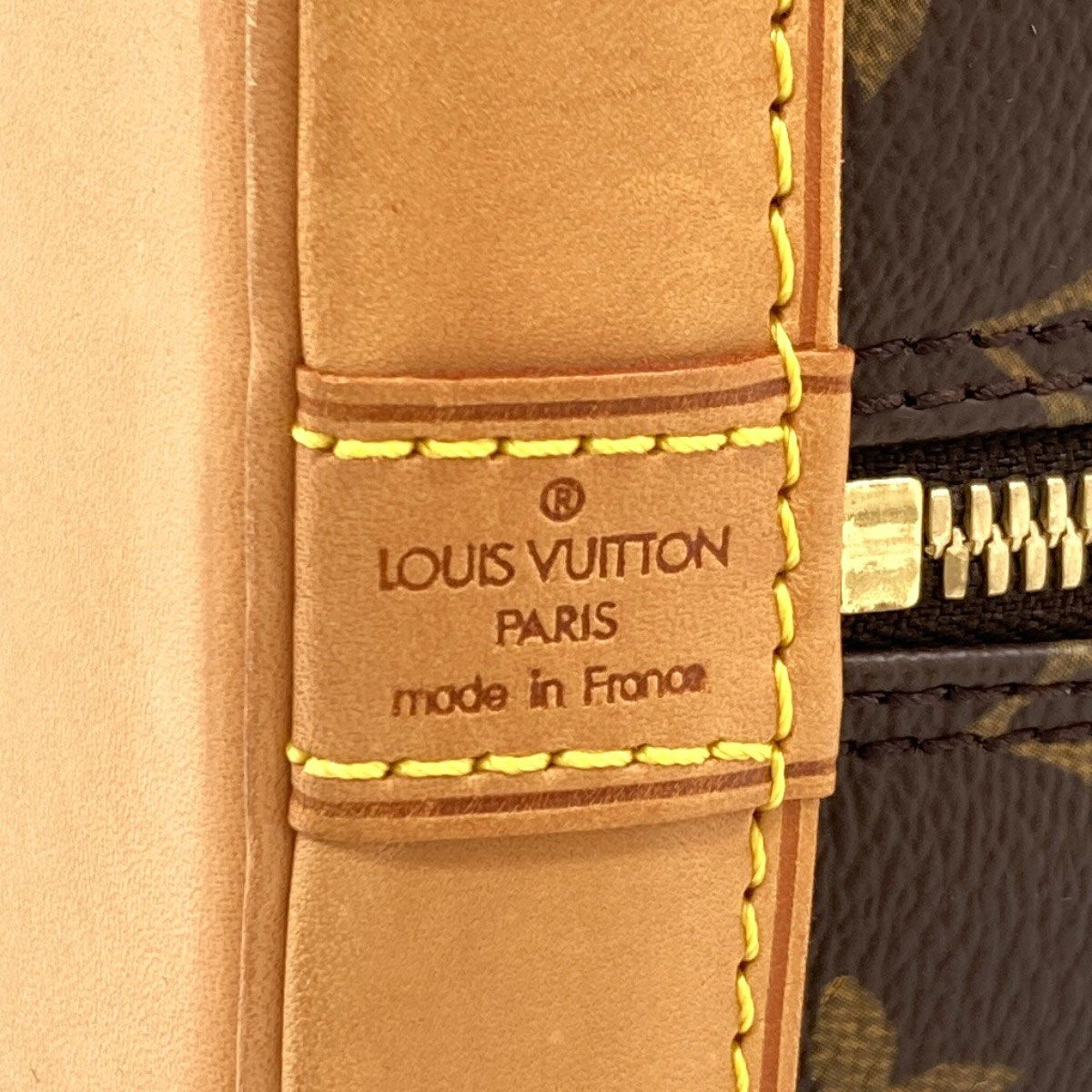 Louis Vuitton Alma Handbag Monogram Canvas — view 7