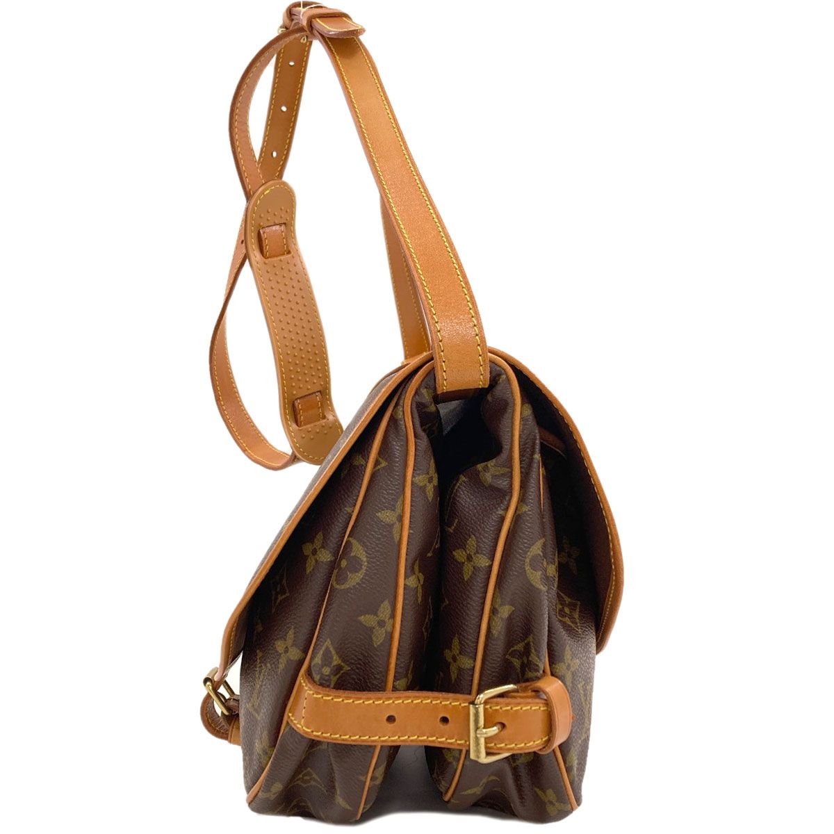 Louis Vuitton Saumur 30 Shoulder Bag Monogram Canvas — view 3