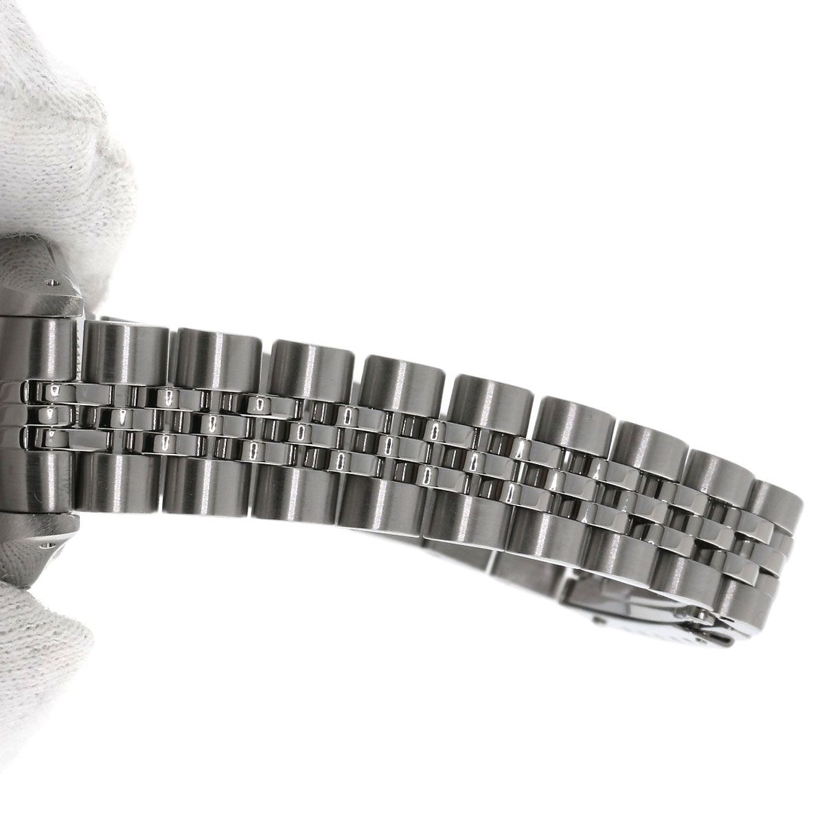 Rolex Datejust Diamond Watch SS 18k White Gold — view 9