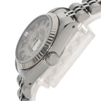 Rolex Datejust Diamond Watch SS 18k White Gold — view 5