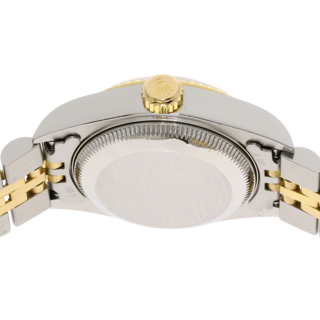 Rolex Datejust Diamond Watch SS Yellow Gold 18k — view 7