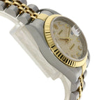 Rolex Datejust Diamond Watch SS Yellow Gold 18k — view 6