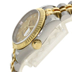 Rolex Datejust Diamond Watch SS Yellow Gold 18k — view 5